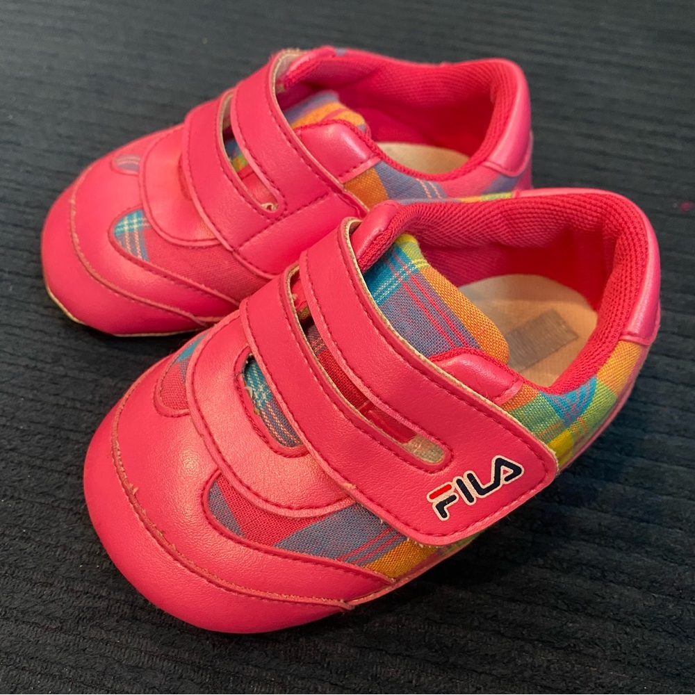 FILA soft sole toddler shoes